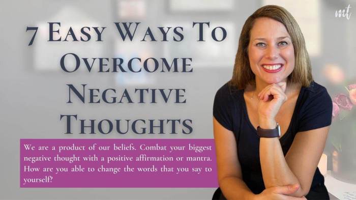 Thoughts negative positive thinking overcome tips easy made tinybuddha article